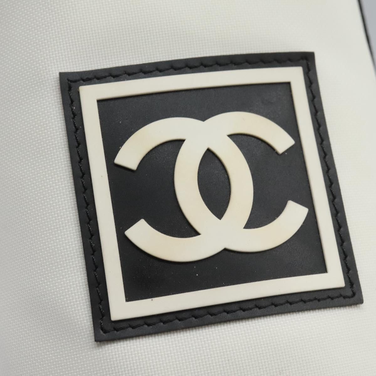 Chanel Sport Line White Synthetic Shoulder Bag (Pre-Owned) Size ONE SIZE - 14 Thumbnail