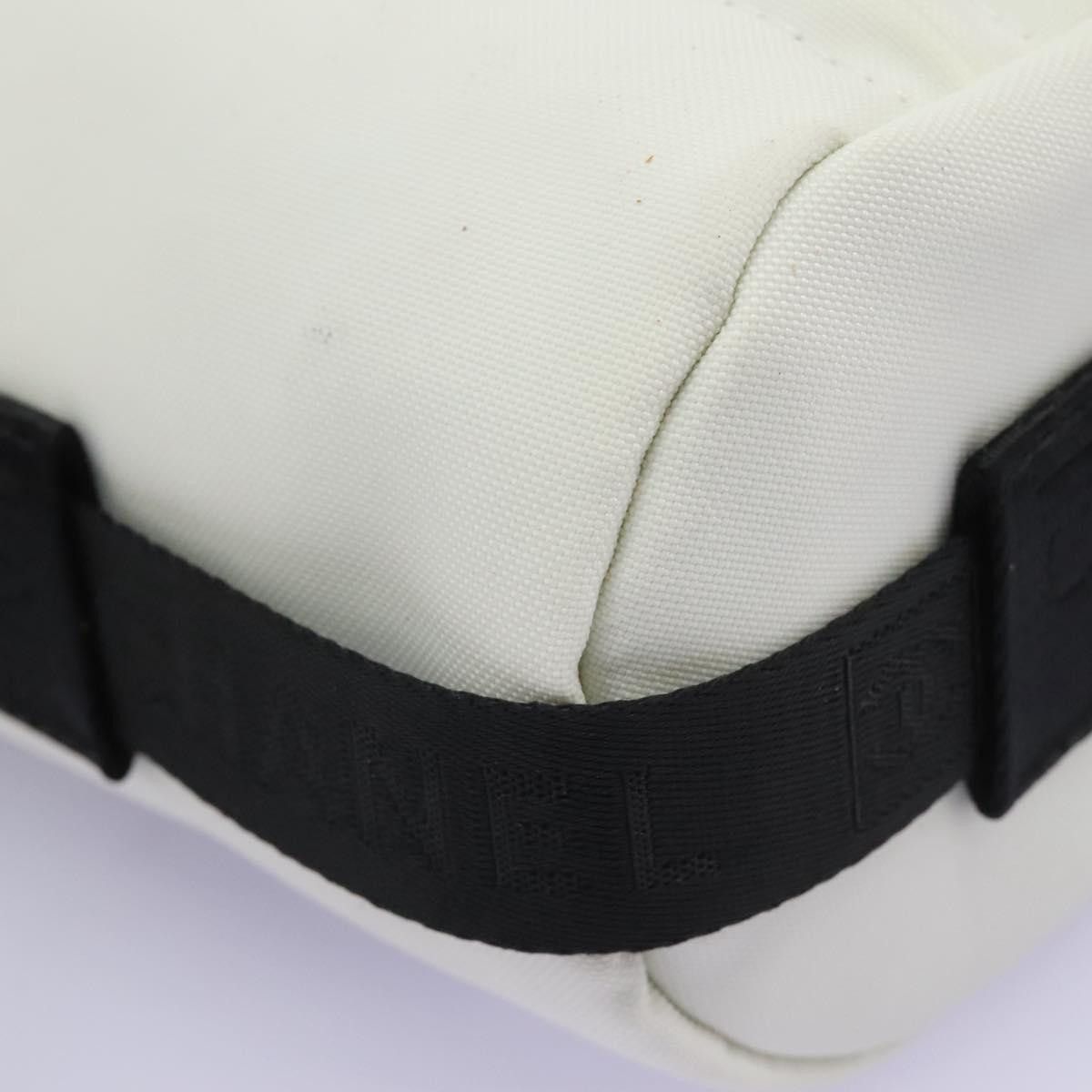 Chanel Sport Line White Synthetic Shoulder Bag (Pre-Owned) Size ONE SIZE - 12 Thumbnail