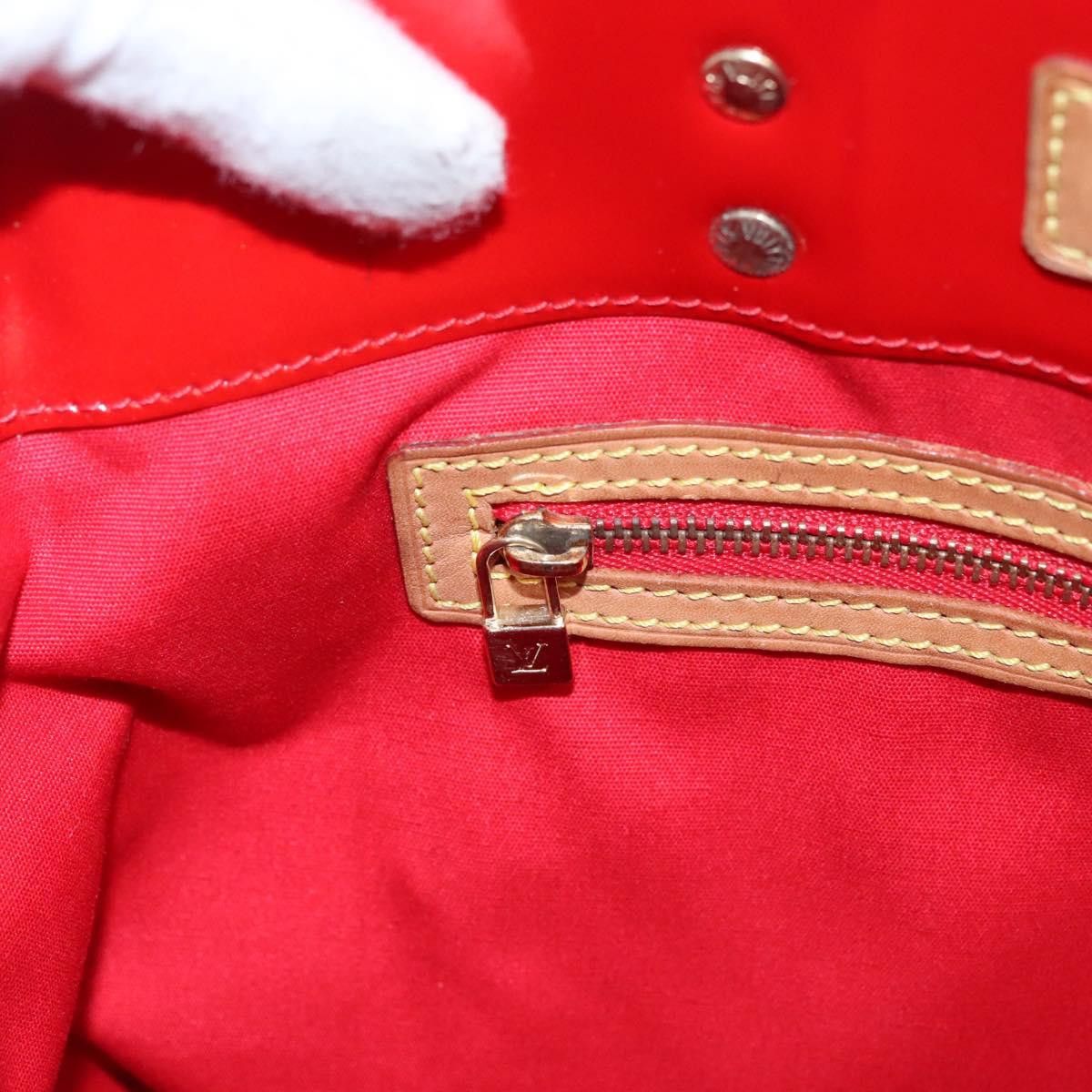 Louis Vuitton Reade Red Patent Leather Handbag (Pre-Owned) Size ONE SIZE - 14 Thumbnail
