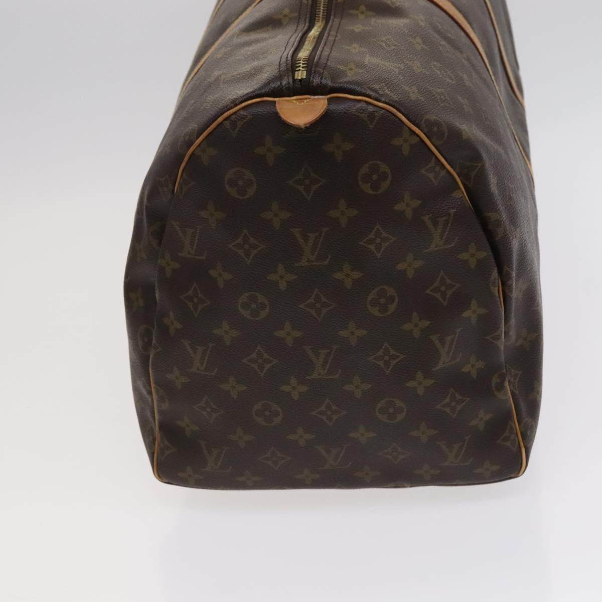 Louis Vuitton Keepall 55 Brown Canvas Travel Bag (Pre-Owned) Size ONE SIZE - 3 Thumbnail