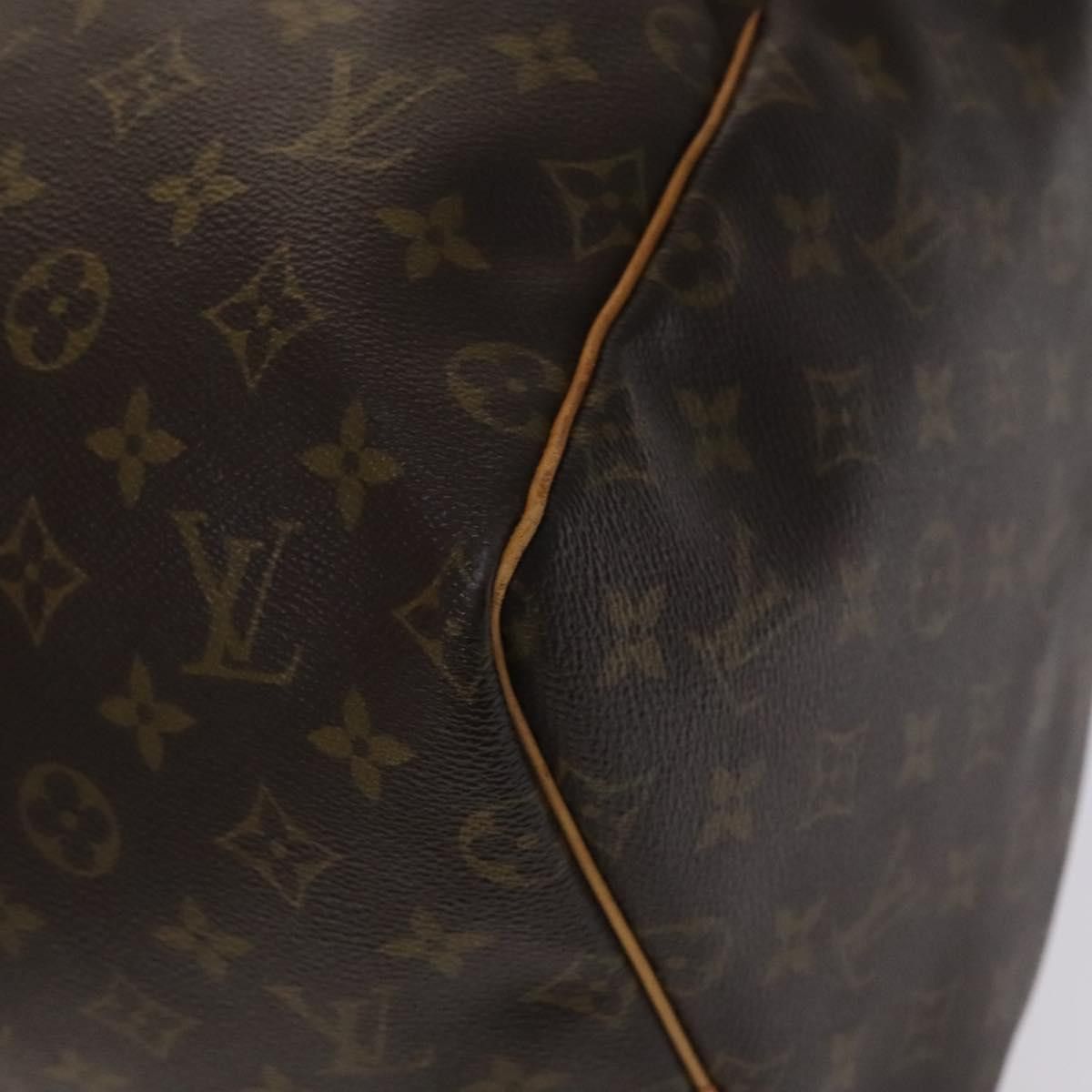 Louis Vuitton Keepall 55 Brown Canvas Travel Bag (Pre-Owned) Size ONE SIZE - 6 Thumbnail