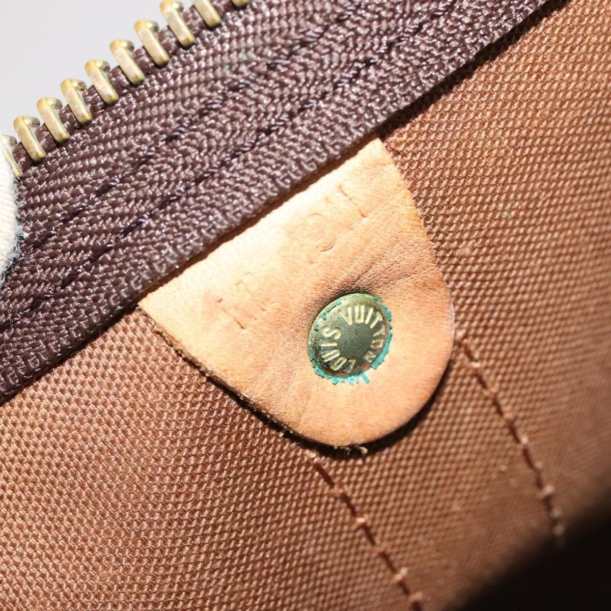Louis Vuitton Keepall 55 Brown Canvas Travel Bag (Pre-Owned) Size ONE SIZE - 13 Thumbnail