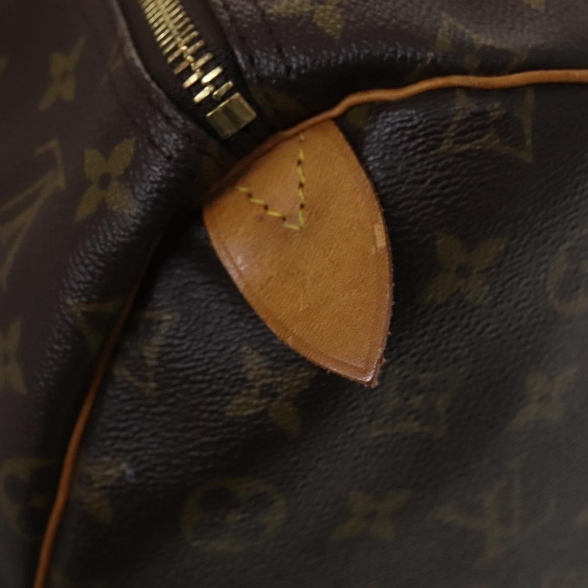 Louis Vuitton Keepall 55 Brown Canvas Travel Bag (Pre-Owned) Size ONE SIZE - 14 Thumbnail