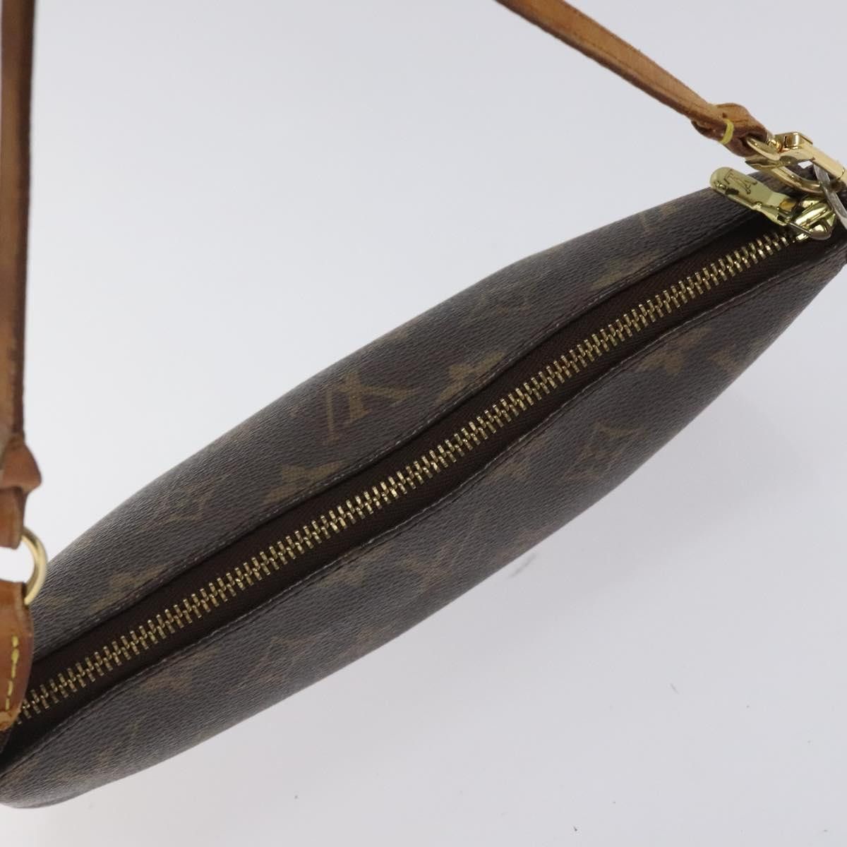 Louis Vuitton Pochette Accessoire Brown Canvas Clutch Bag (Pre-Owned) Size ONE SIZE - 11 Thumbnail