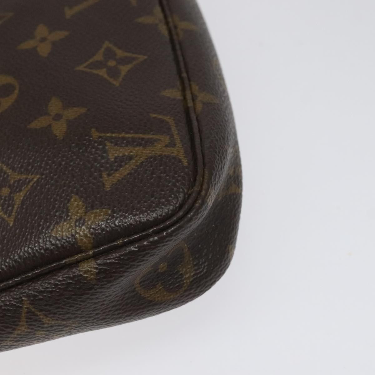 Louis Vuitton Pochette Accessoire Brown Canvas Clutch Bag (Pre-Owned) Size ONE SIZE - 8 Thumbnail