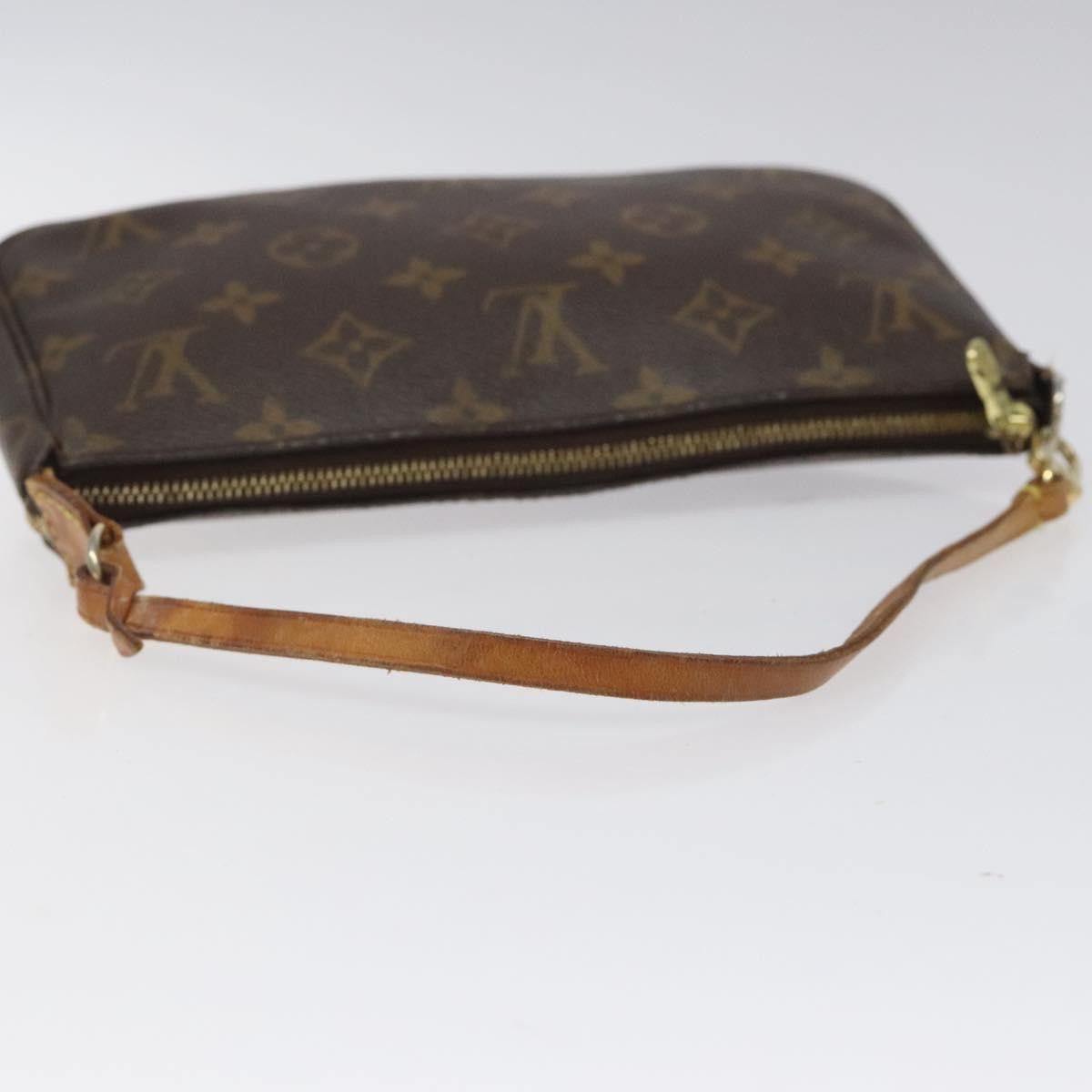 Louis Vuitton Pochette Accessoire Brown Canvas Clutch Bag (Pre-Owned) Size ONE SIZE - 5 Thumbnail