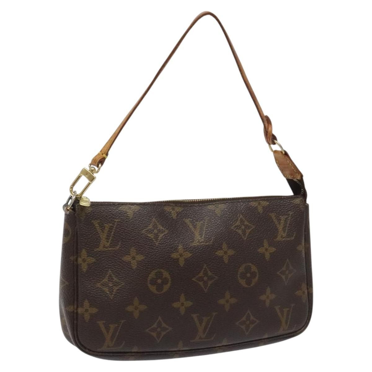 Louis Vuitton Pochette Accessoire Brown Canvas Clutch Bag (Pre-Owned) Size ONE SIZE - 19 Thumbnail