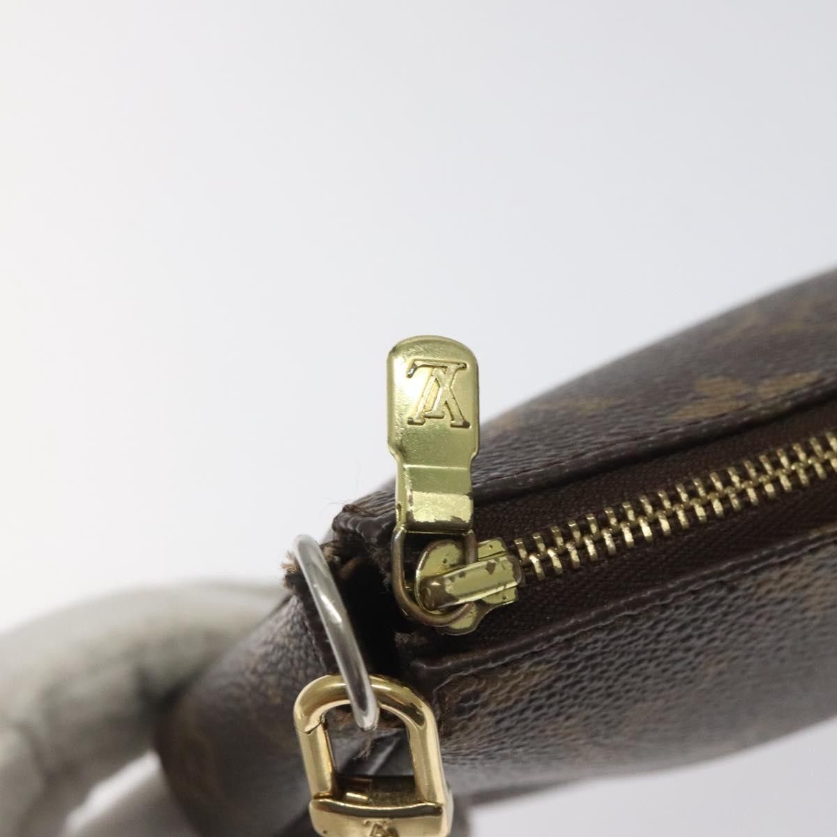 Louis Vuitton Pochette Accessoire Brown Canvas Clutch Bag (Pre-Owned) Size ONE SIZE - 13 Thumbnail