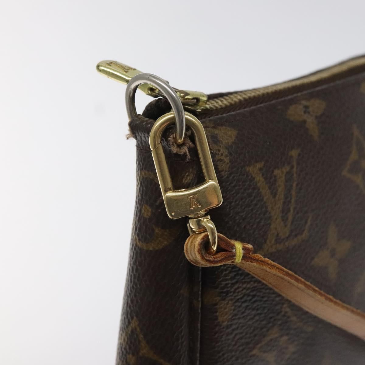 Louis Vuitton Pochette Accessoire Brown Canvas Clutch Bag (Pre-Owned) Size ONE SIZE - 12 Thumbnail