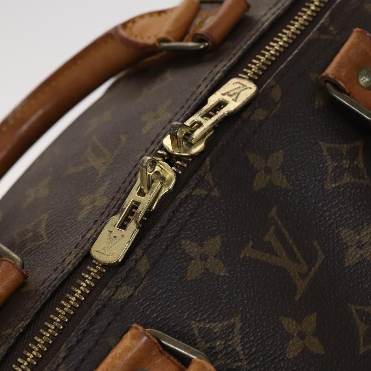 Louis Vuitton Keepall 55 Brown Canvas Travel Bag (Pre-Owned) Size ONE SIZE - 14 Thumbnail