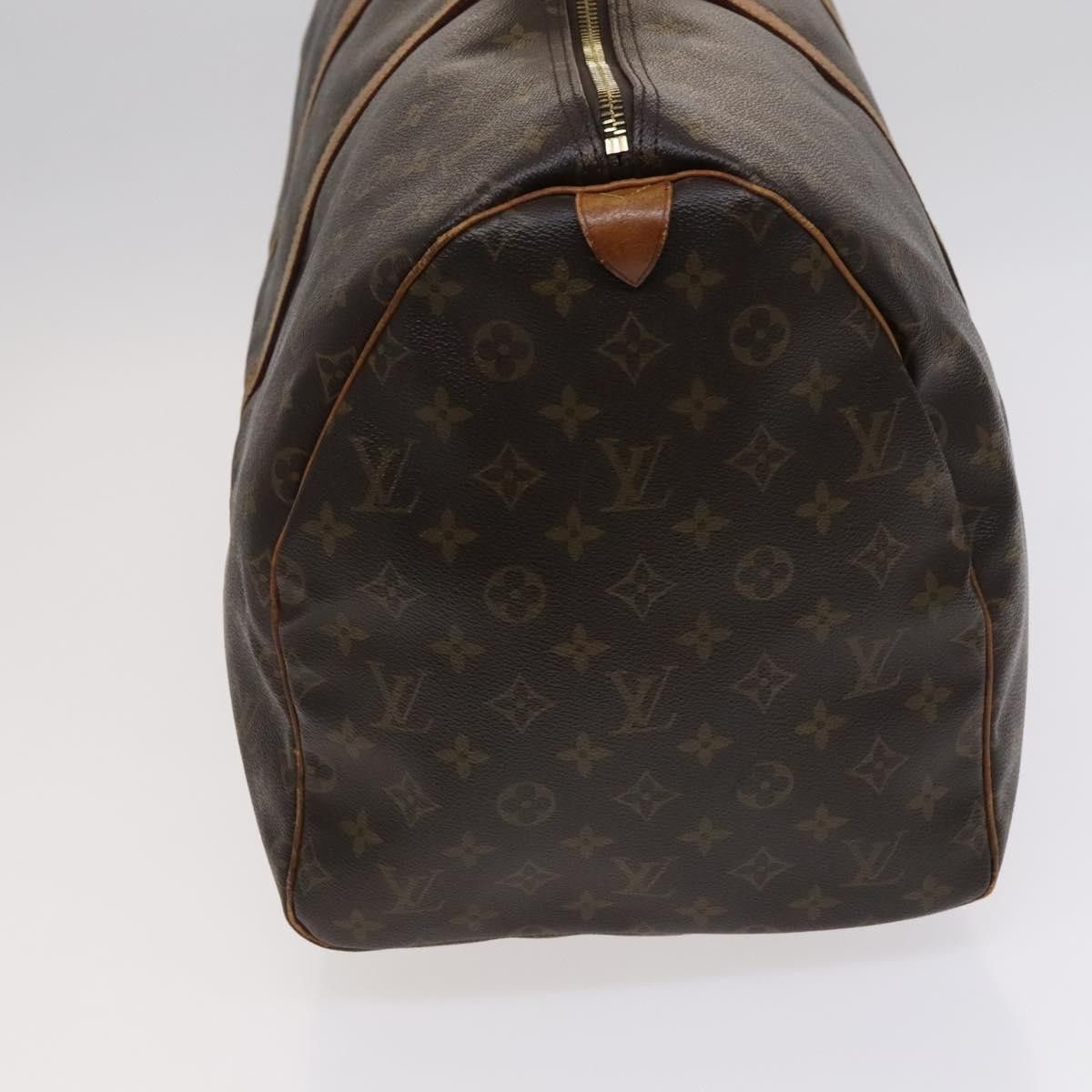 Louis Vuitton Keepall 55 Brown Canvas Travel Bag (Pre-Owned) Size ONE SIZE - 3 Thumbnail
