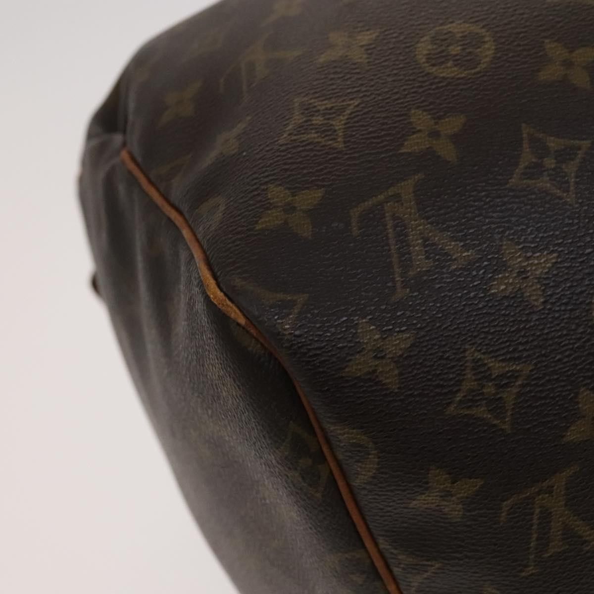 Louis Vuitton Keepall 55 Brown Canvas Travel Bag (Pre-Owned) Size ONE SIZE - 12 Thumbnail
