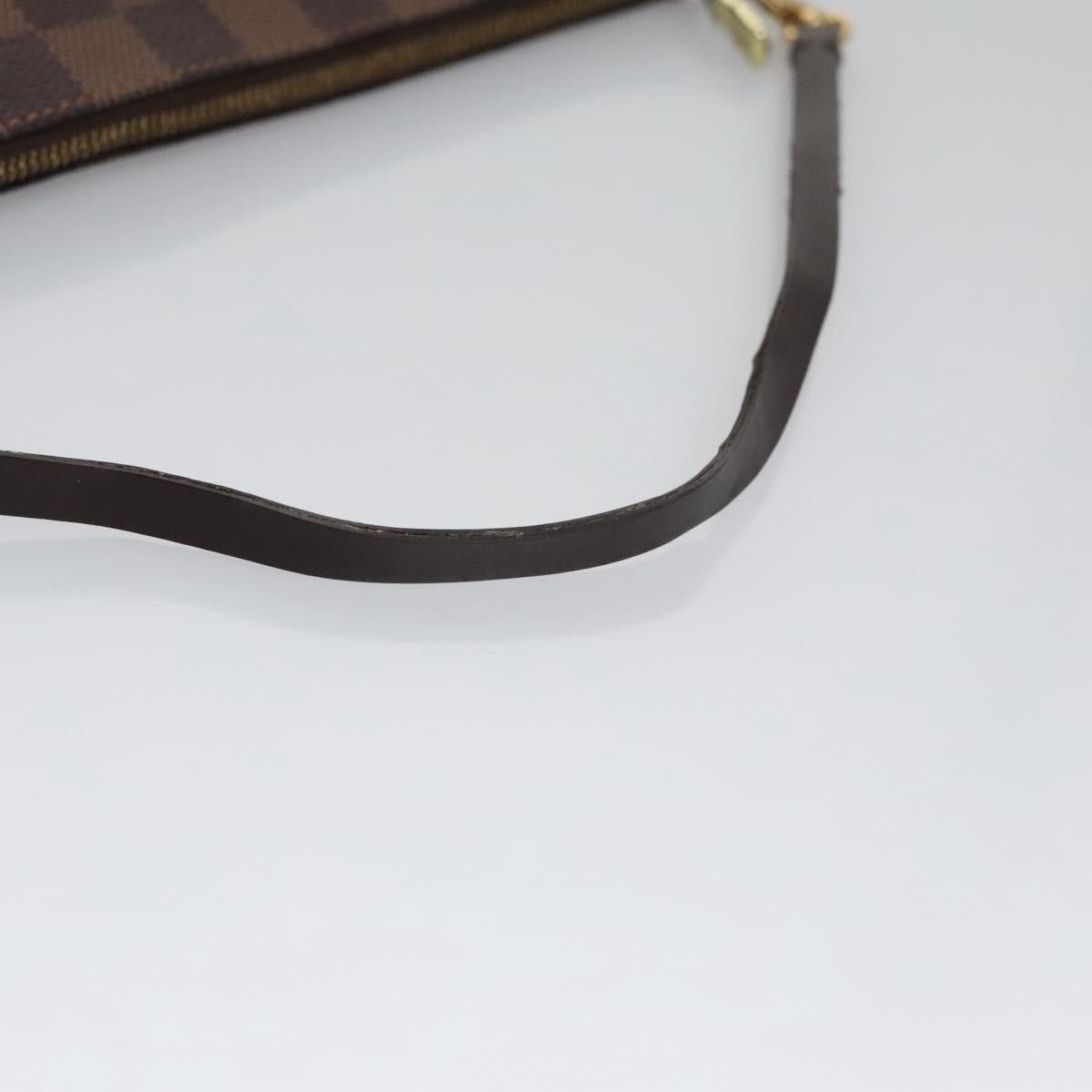 Louis Vuitton Pochette Accessoire Brown Canvas Clutch Bag (Pre-Owned) Size ONE SIZE - 6 Thumbnail