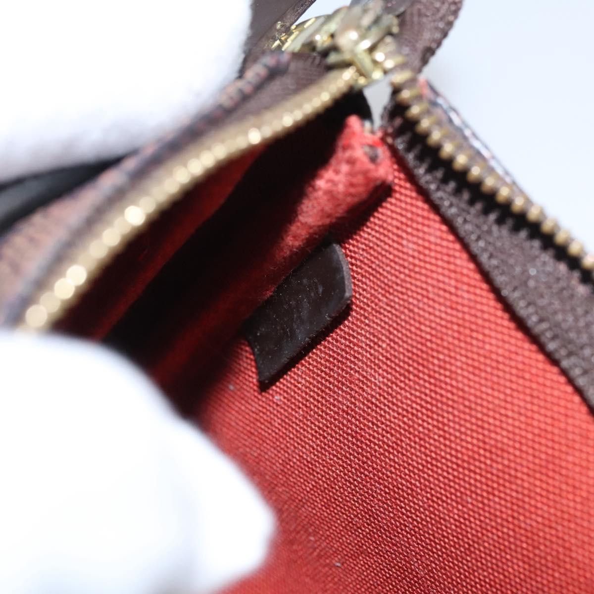 Louis Vuitton Pochette Accessoire Brown Canvas Clutch Bag (Pre-Owned) Size ONE SIZE - 18 Thumbnail