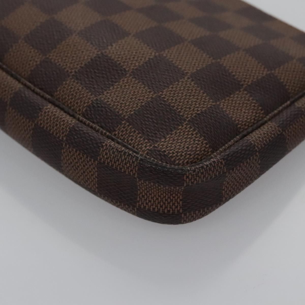 Louis Vuitton Pochette Accessoire Brown Canvas Clutch Bag (Pre-Owned) Size ONE SIZE - 10 Thumbnail