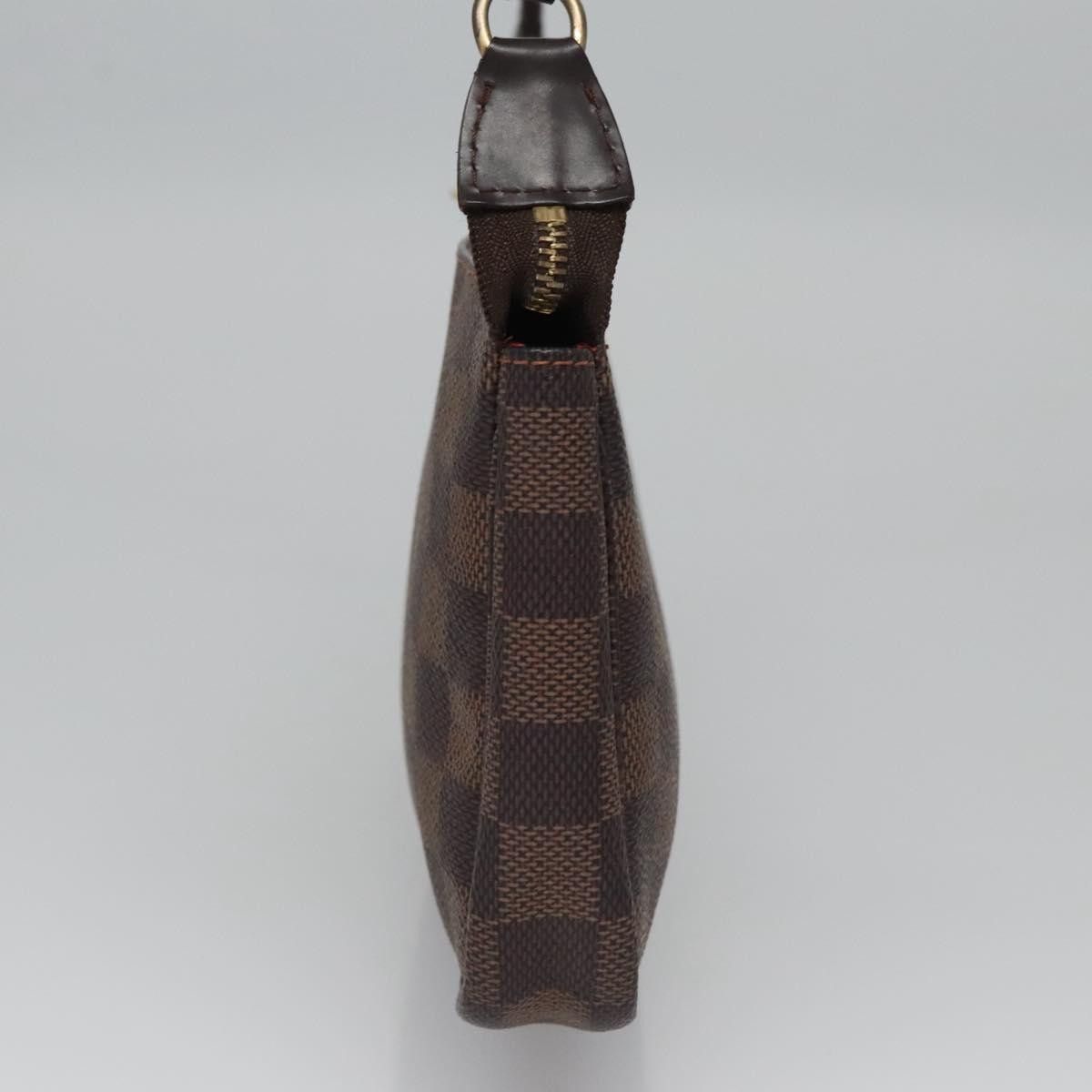 Louis Vuitton Pochette Accessoire Brown Canvas Clutch Bag (Pre-Owned) Size ONE SIZE - 3 Thumbnail