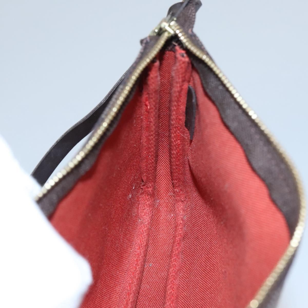 Louis Vuitton Pochette Accessoire Brown Canvas Clutch Bag (Pre-Owned) Size ONE SIZE - 17 Thumbnail
