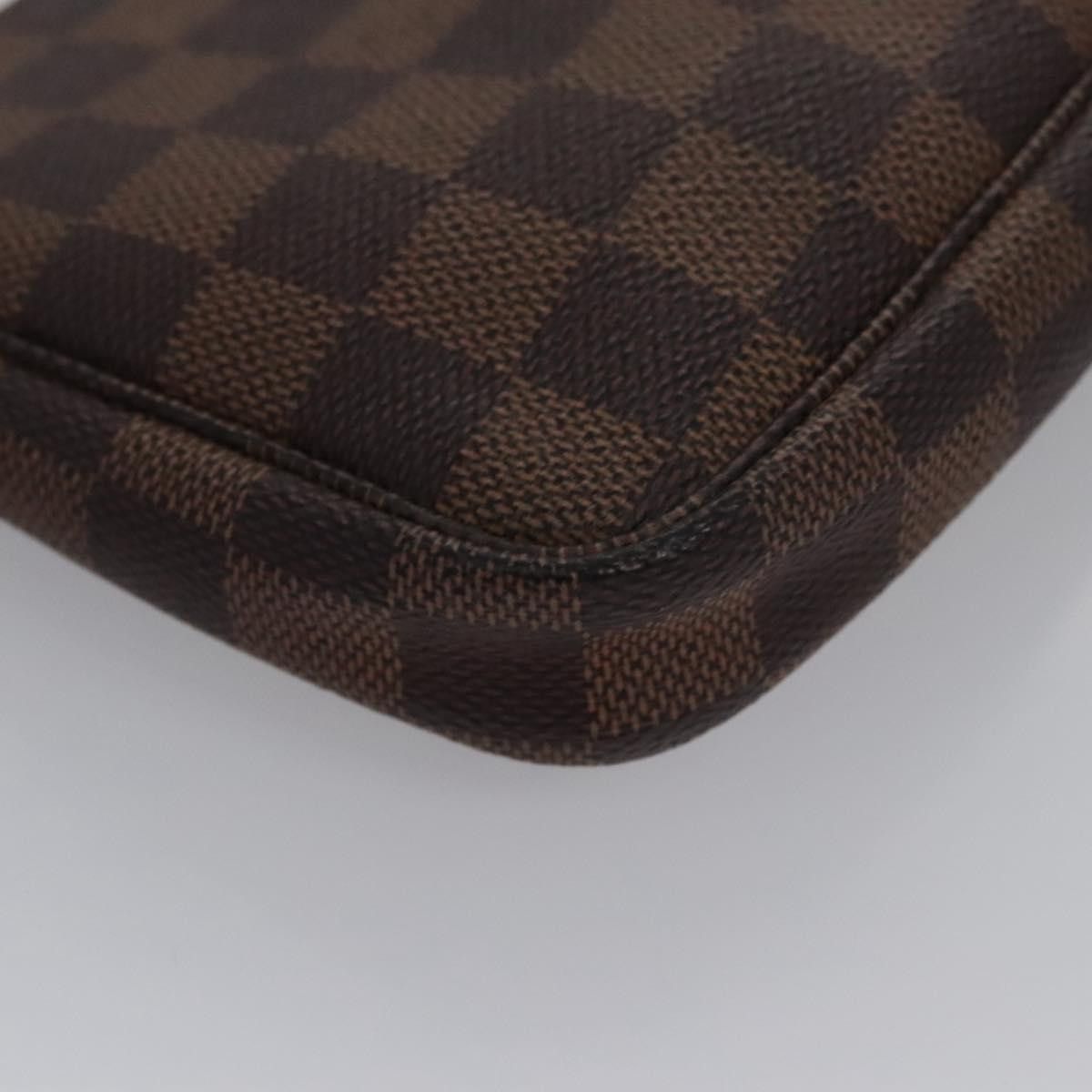 Louis Vuitton Pochette Accessoire Brown Canvas Clutch Bag (Pre-Owned) Size ONE SIZE - 11 Thumbnail