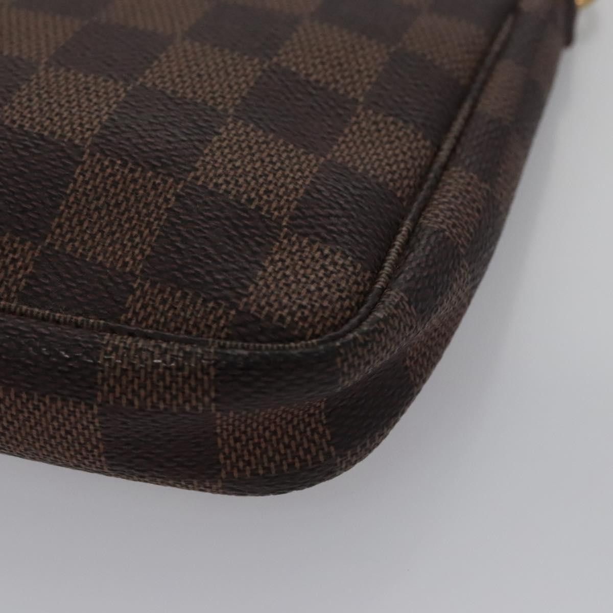 Louis Vuitton Pochette Accessoire Brown Canvas Clutch Bag (Pre-Owned) Size ONE SIZE - 12 Thumbnail