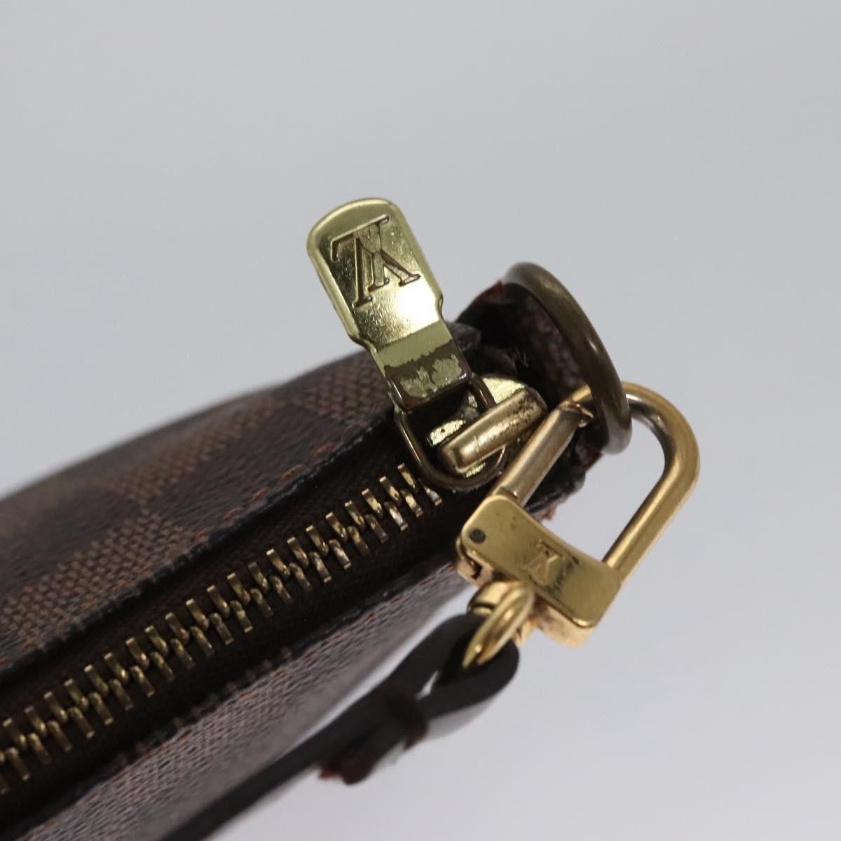 Louis Vuitton Pochette Accessoire Brown Canvas Clutch Bag (Pre-Owned) Size ONE SIZE - 14 Thumbnail