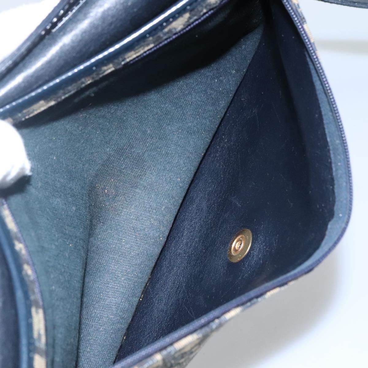 Dior Trotter Brown Canvas Shoulder Bag (Pre-Owned) Size ONE SIZE - 15 Thumbnail