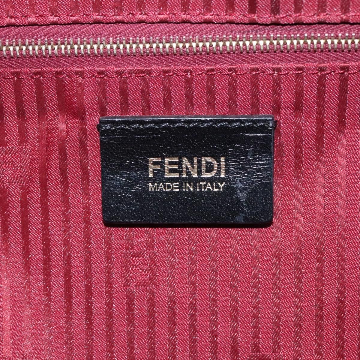 Fendi 2Jours Red Leather Tote Bag (Pre-Owned) Size ONE SIZE - 9 Thumbnail