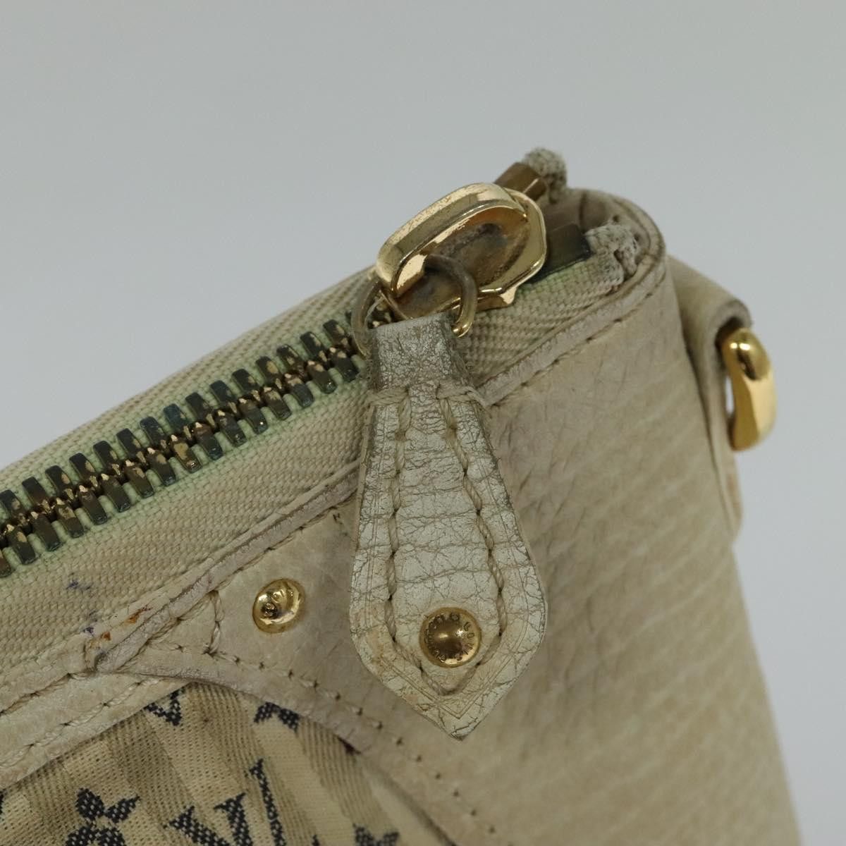 Louis Vuitton Marina Gm Blue Canvas Handbag (Pre-Owned) Size ONE SIZE - 12 Thumbnail