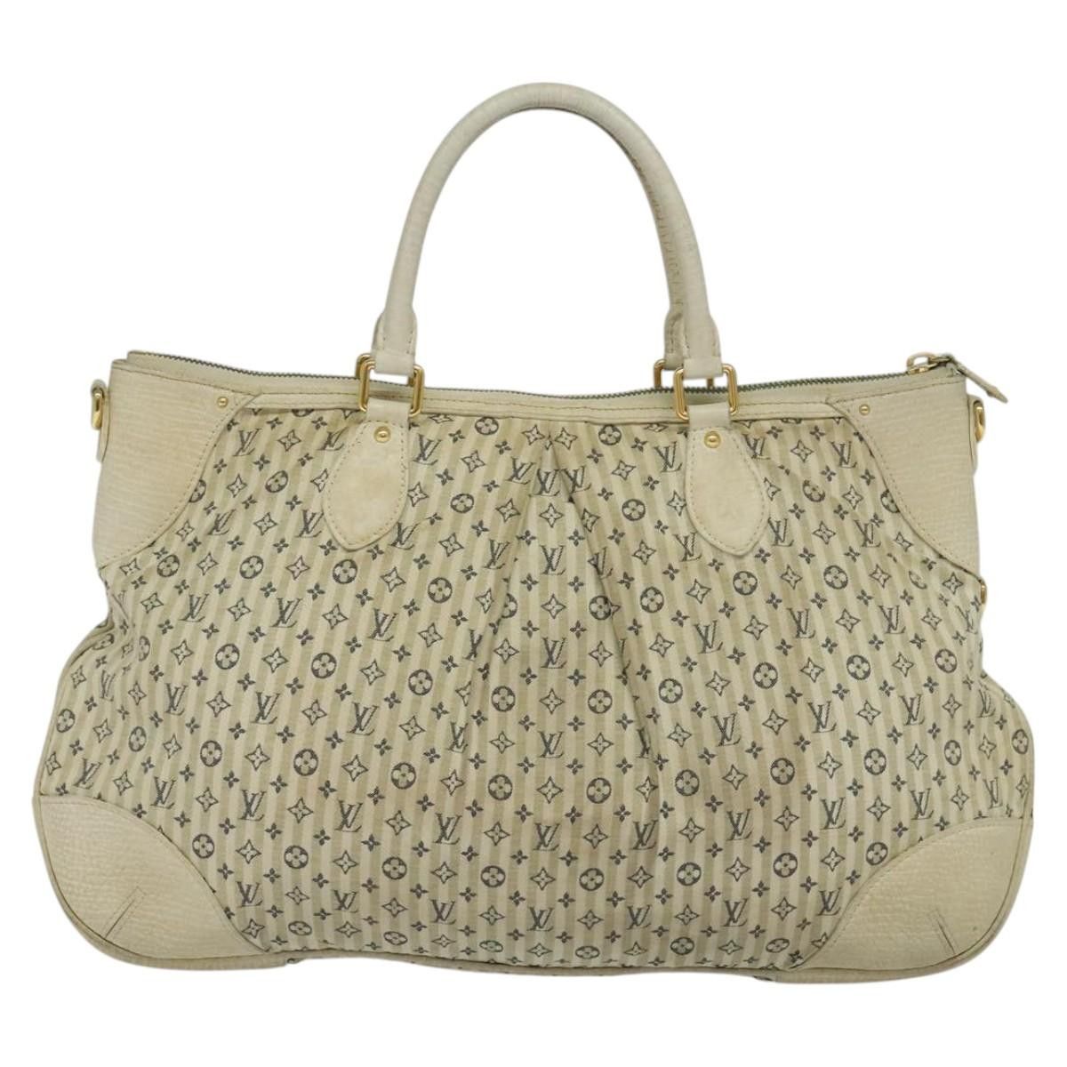 Louis Vuitton Marina Gm Blue Canvas Handbag (Pre-Owned) Size ONE SIZE - 2 Thumbnail