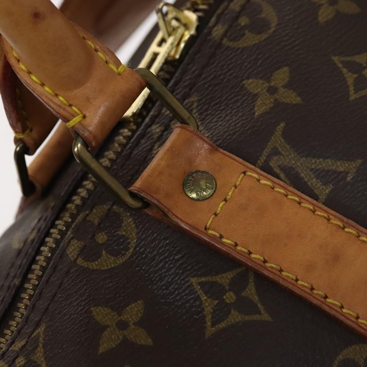 Louis Vuitton Keepall 45 Brown Canvas Travel Bag (Pre-Owned) Size ONE SIZE - 12 Thumbnail