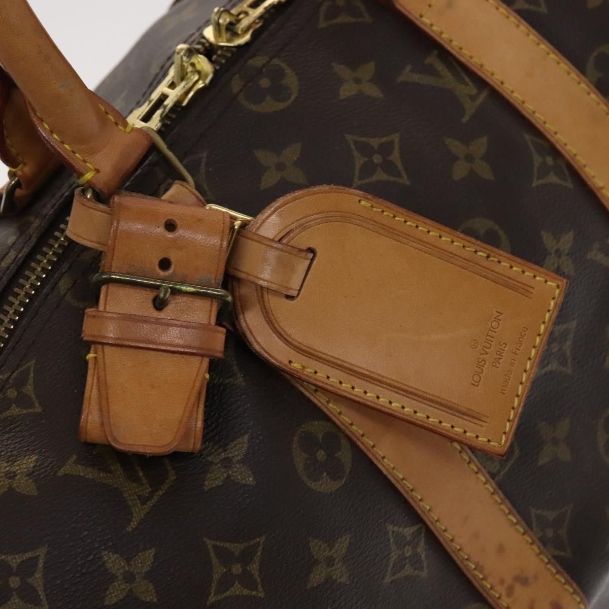 Louis Vuitton Keepall 45 Brown Canvas Travel Bag (Pre-Owned) Size ONE SIZE - 18 Thumbnail