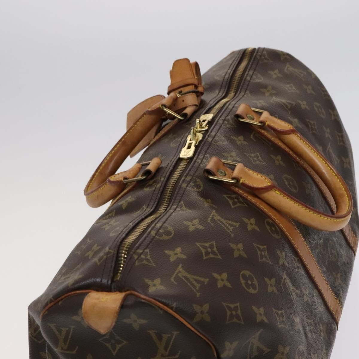 Louis Vuitton Keepall 45 Brown Canvas Travel Bag (Pre-Owned) Size ONE SIZE - 13 Thumbnail