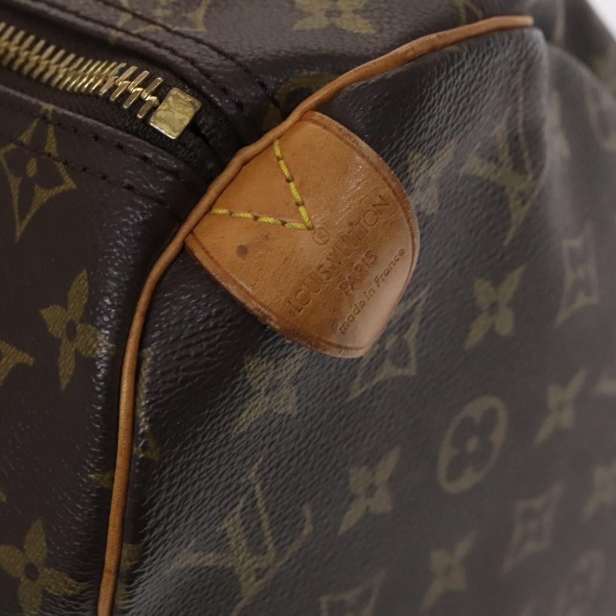Louis Vuitton Keepall 45 Brown Canvas Travel Bag (Pre-Owned) Size ONE SIZE - 17 Thumbnail
