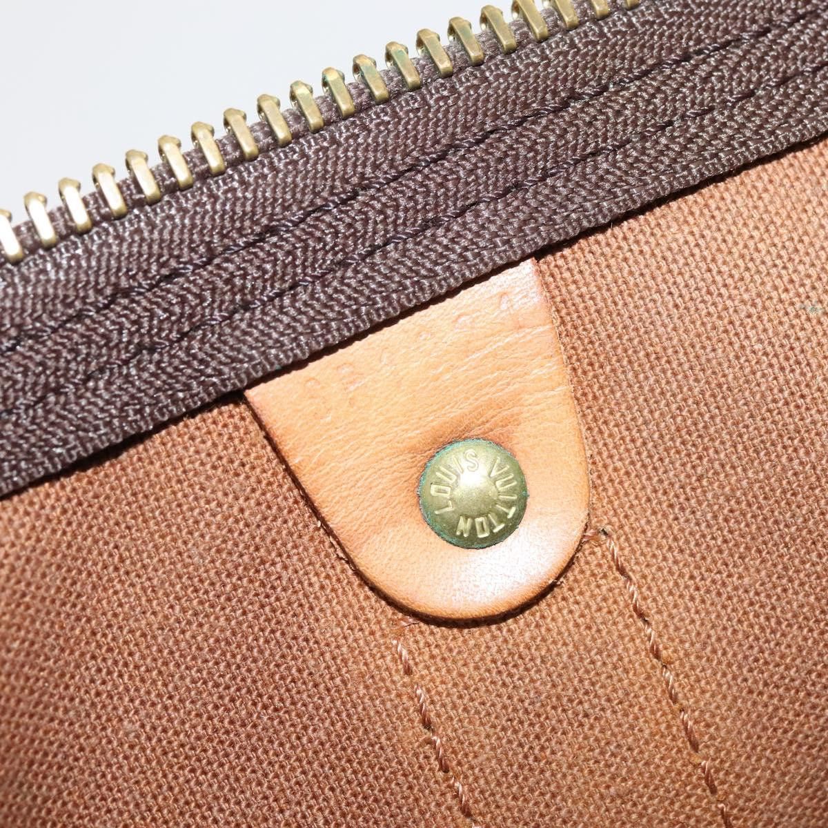 Louis Vuitton Keepall 45 Brown Canvas Travel Bag (Pre-Owned) Size ONE SIZE - 16 Thumbnail