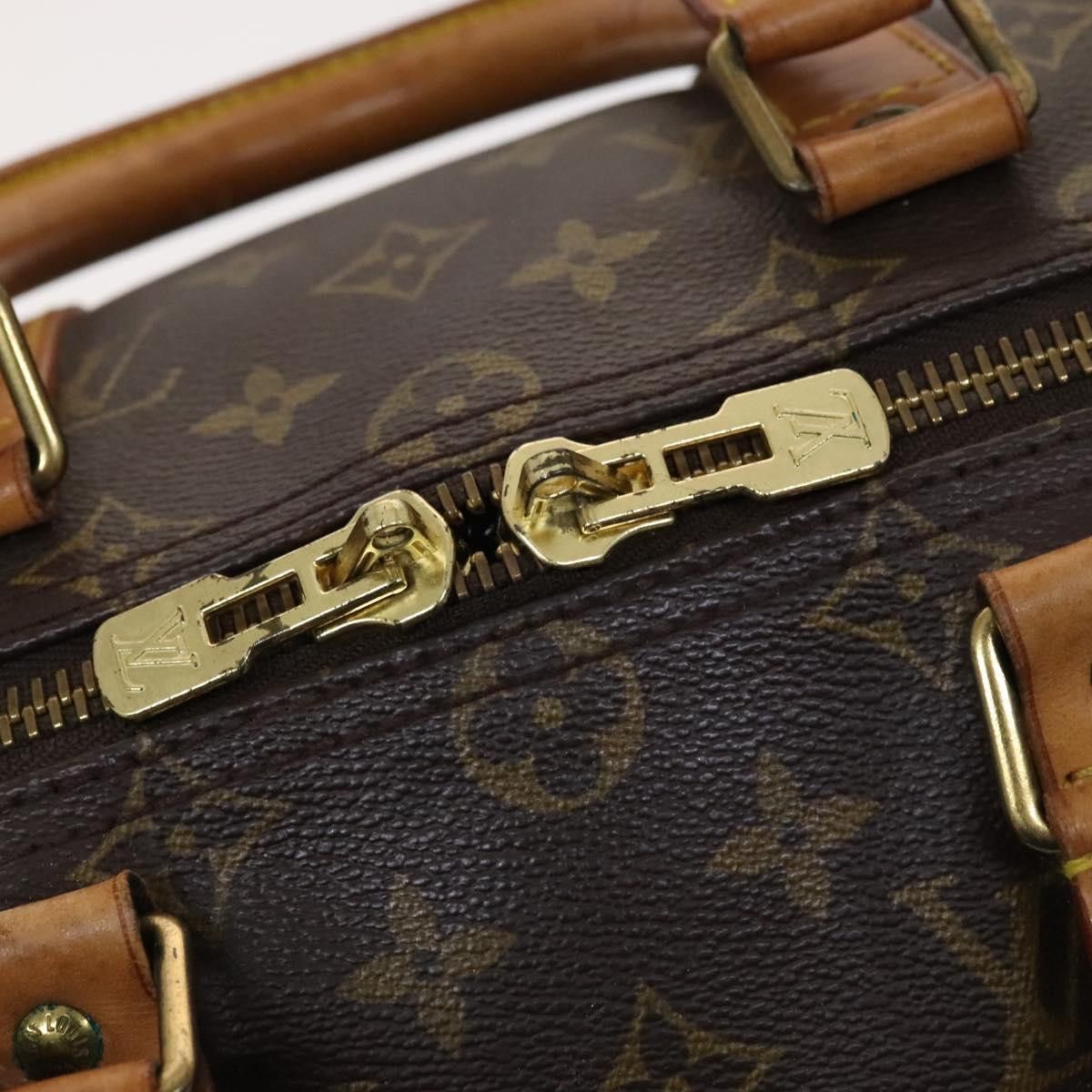 Louis Vuitton Keepall 45 Brown Canvas Travel Bag (Pre-Owned) Size ONE SIZE - 14 Thumbnail