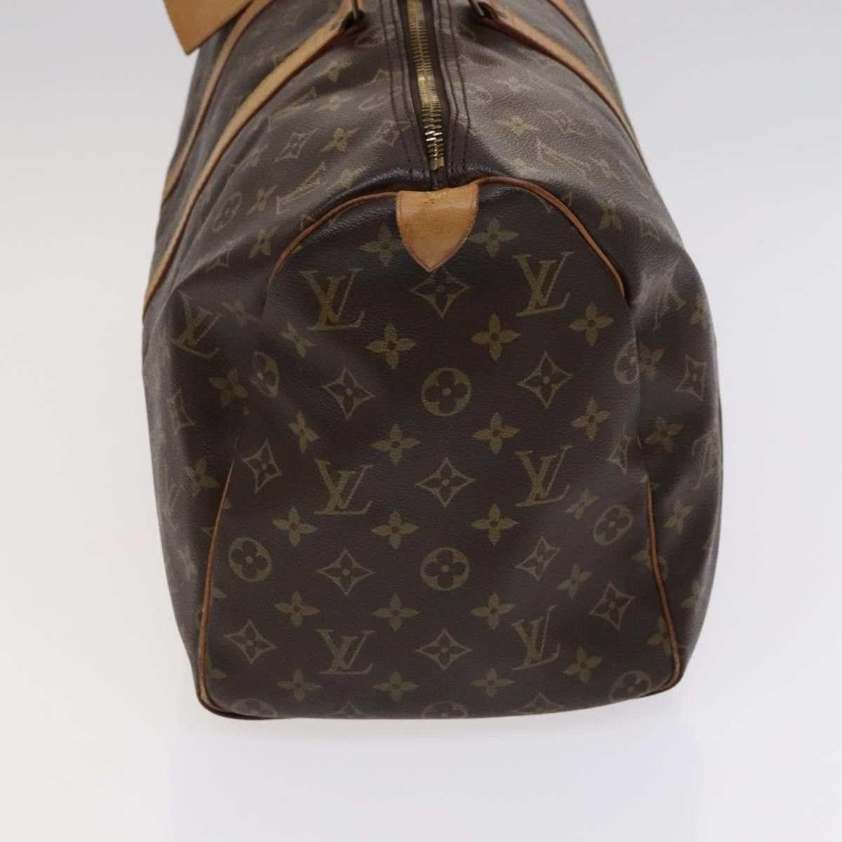Louis Vuitton Keepall 45 Brown Canvas Travel Bag (Pre-Owned) Size ONE SIZE - 3 Thumbnail