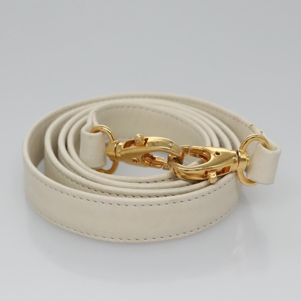 Bally White Leather Handbag (Pre-Owned) Size ONE SIZE - 17 Thumbnail