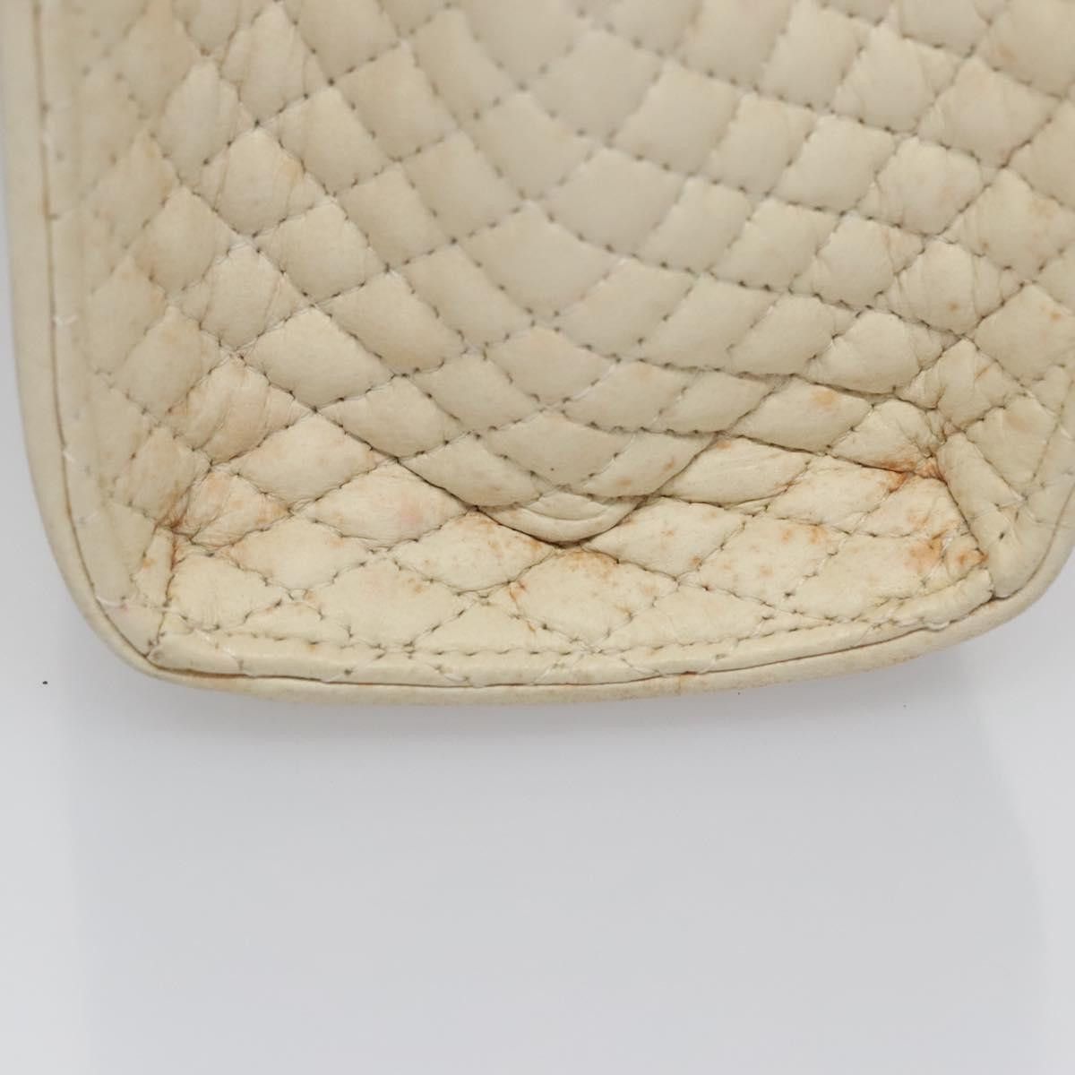 Bally White Leather Handbag (Pre-Owned) Size ONE SIZE - 20 Thumbnail
