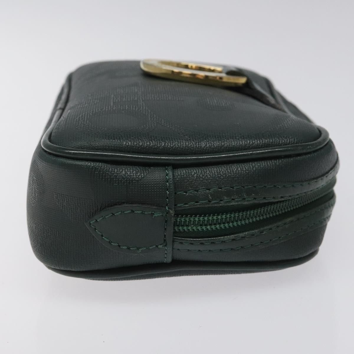 Dior Trotter Green Canvas Clutch Bag (Pre-Owned) Size ONE SIZE - 3 Thumbnail