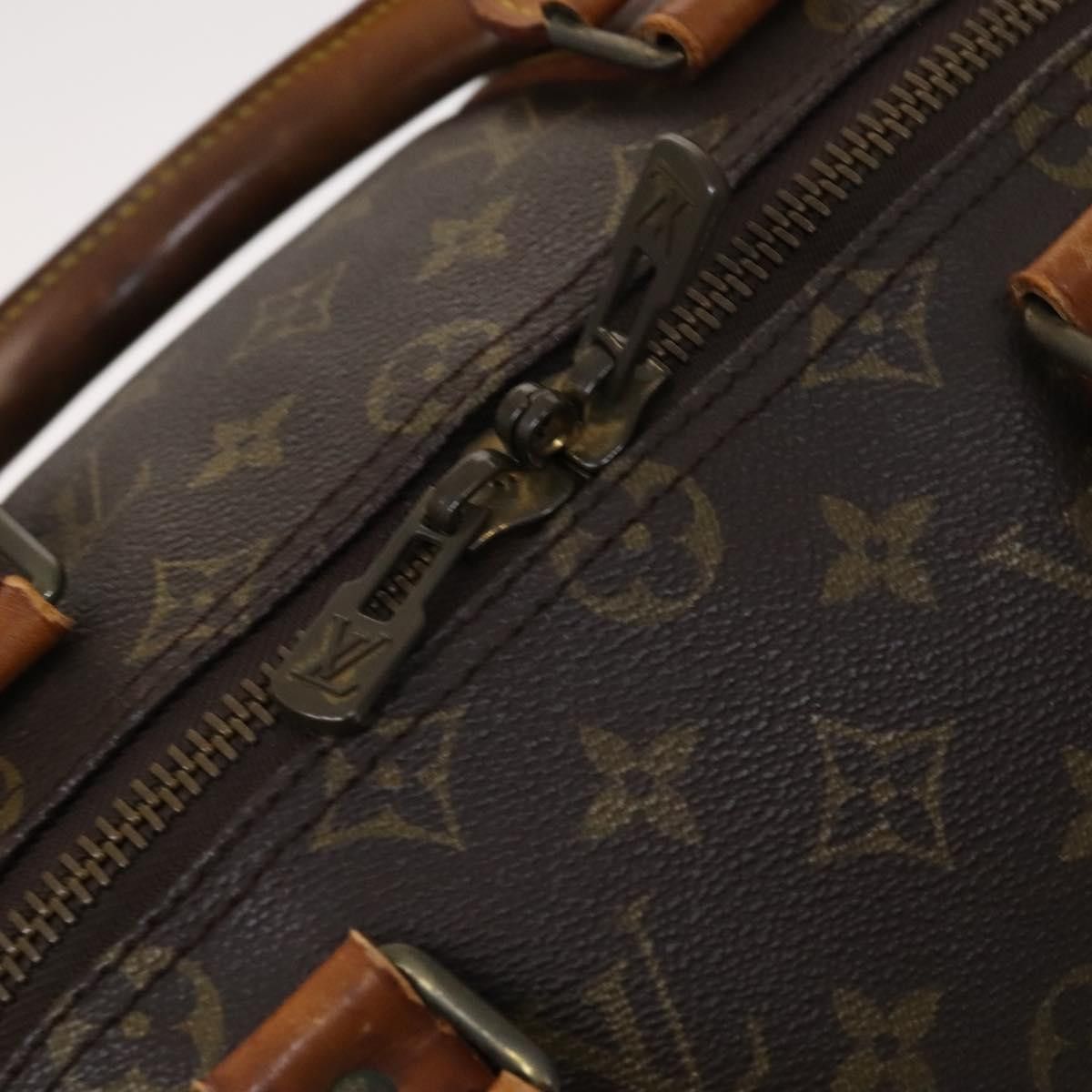 Louis Vuitton Keepall 50 Brown Canvas Travel Bag (Pre-Owned) Size ONE SIZE - 15 Thumbnail