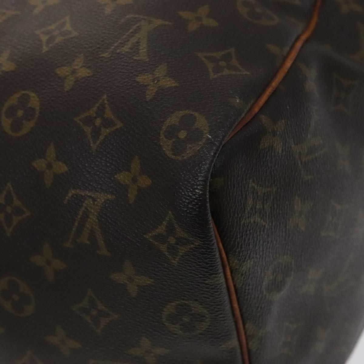 Louis Vuitton Keepall 50 Brown Canvas Travel Bag (Pre-Owned) Size ONE SIZE - 11 Thumbnail