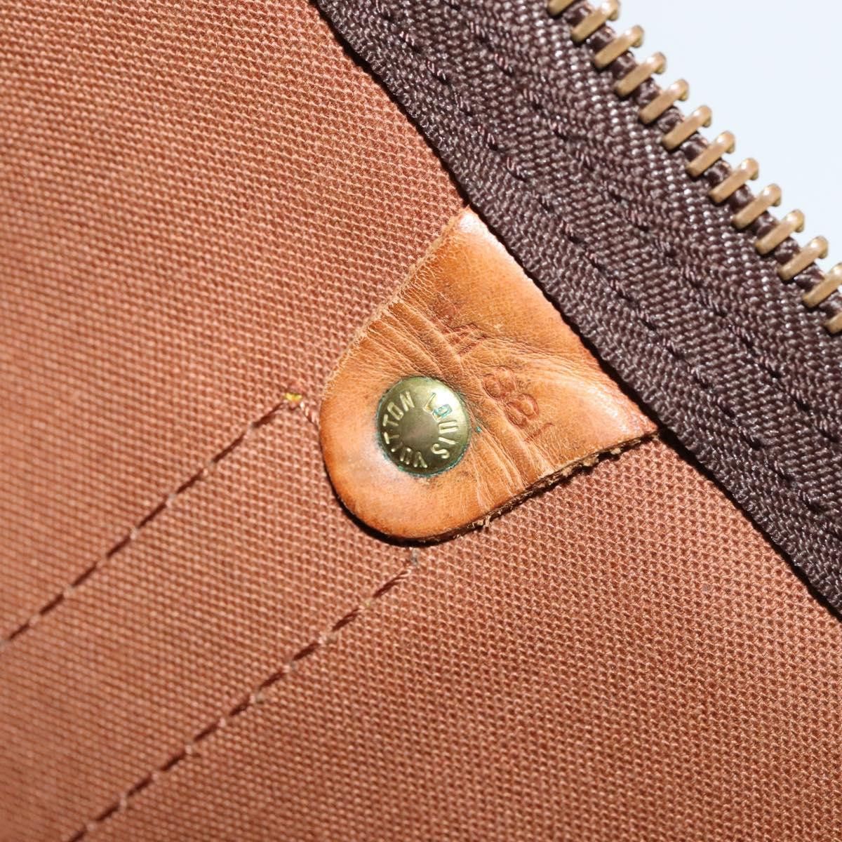 Louis Vuitton Keepall 55 Brown Canvas Travel Bag (Pre-Owned) Size ONE SIZE - 19 Thumbnail