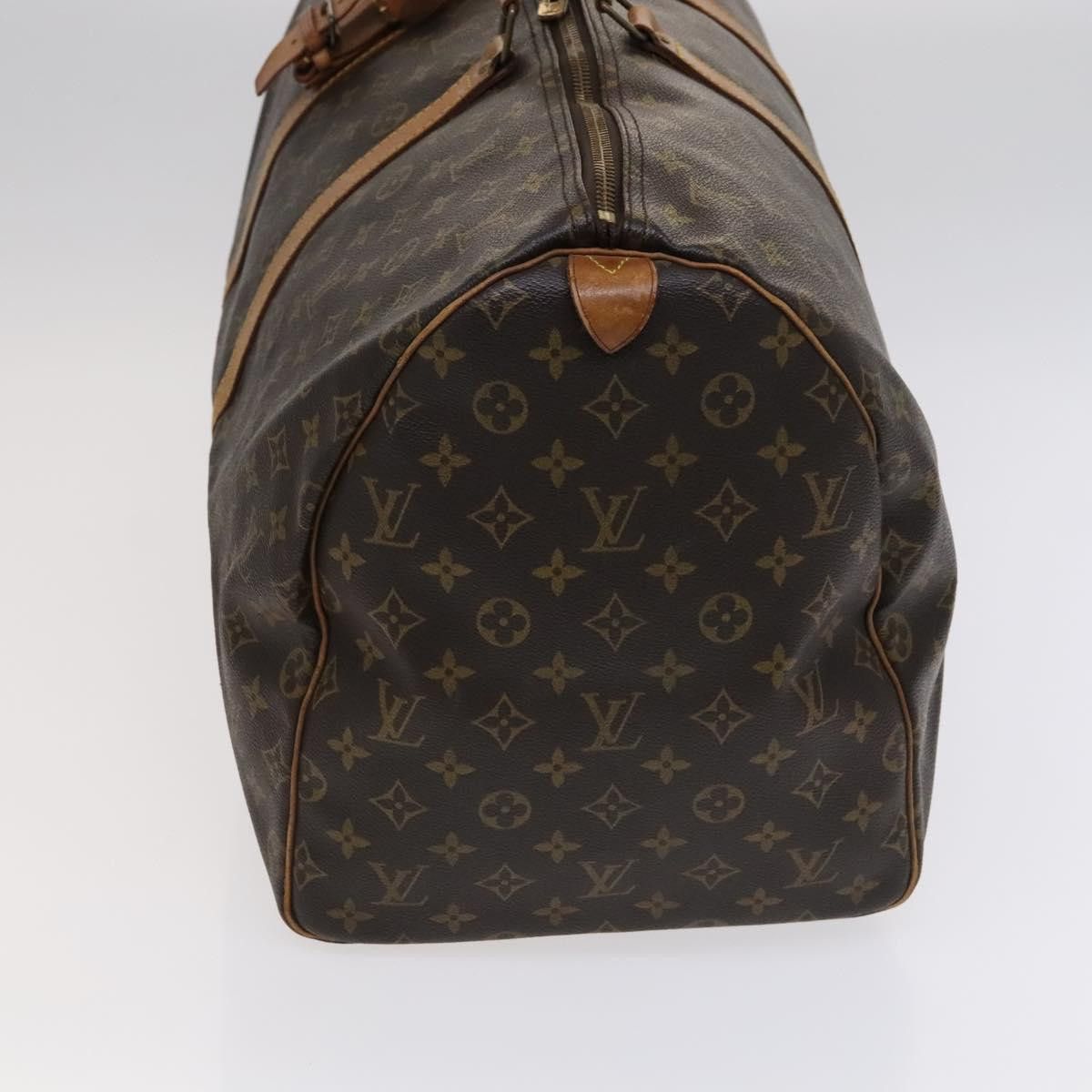 Louis Vuitton Keepall 55 Brown Canvas Travel Bag (Pre-Owned) Size ONE SIZE - 3 Thumbnail