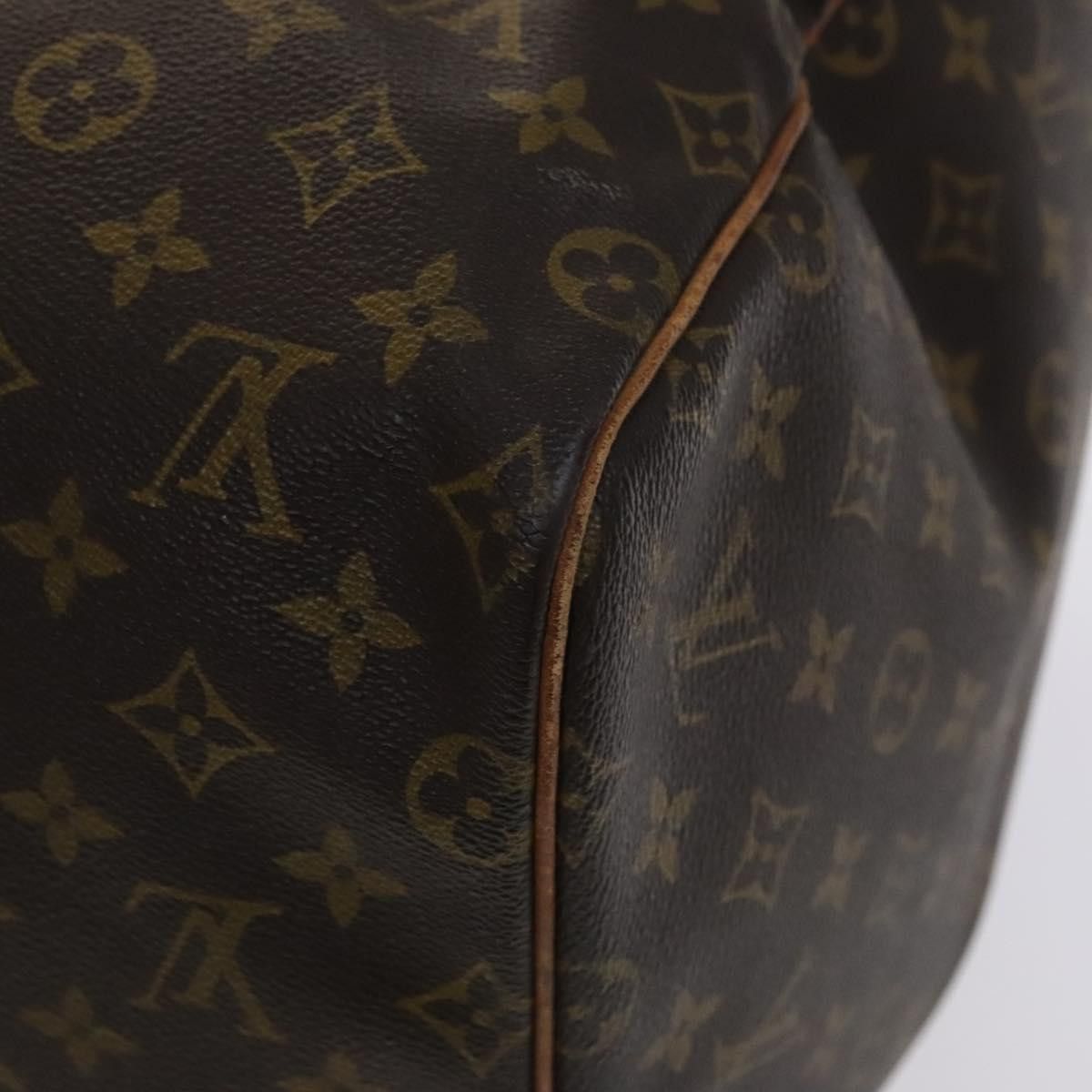 Louis Vuitton Keepall 55 Brown Canvas Travel Bag (Pre-Owned) Size ONE SIZE - 11 Thumbnail