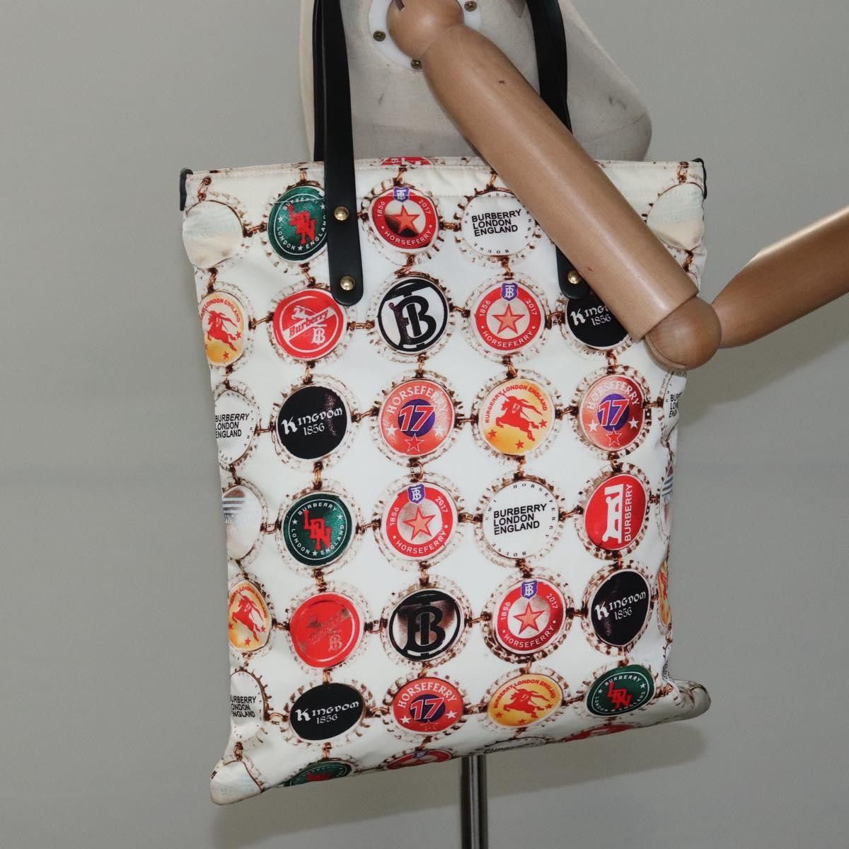 Burberry Bottle Cap Multicolour Synthetic Tote Bag (Pre-Owned) Size ONE SIZE - 11 Thumbnail