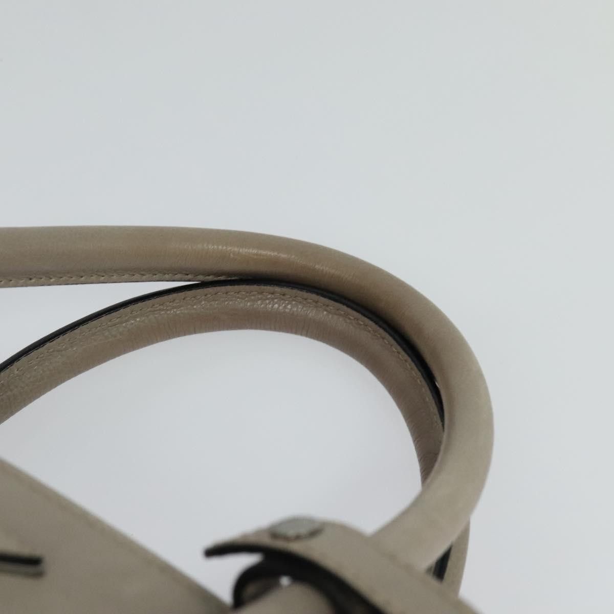 Prada Galleria Beige Leather Handbag (Pre-Owned) Size ONE SIZE - 6 Thumbnail
