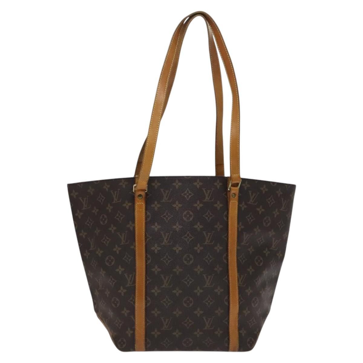 Louis Vuitton Shopping Brown Canvas Tote Bag (Pre-Owned) Size ONE SIZE - 2 Thumbnail