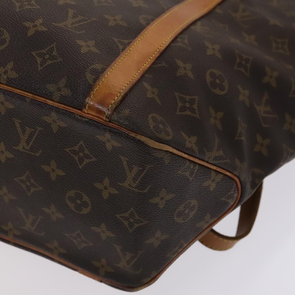 Louis Vuitton Shopping Brown Canvas Tote Bag (Pre-Owned) Size ONE SIZE - 10 Thumbnail
