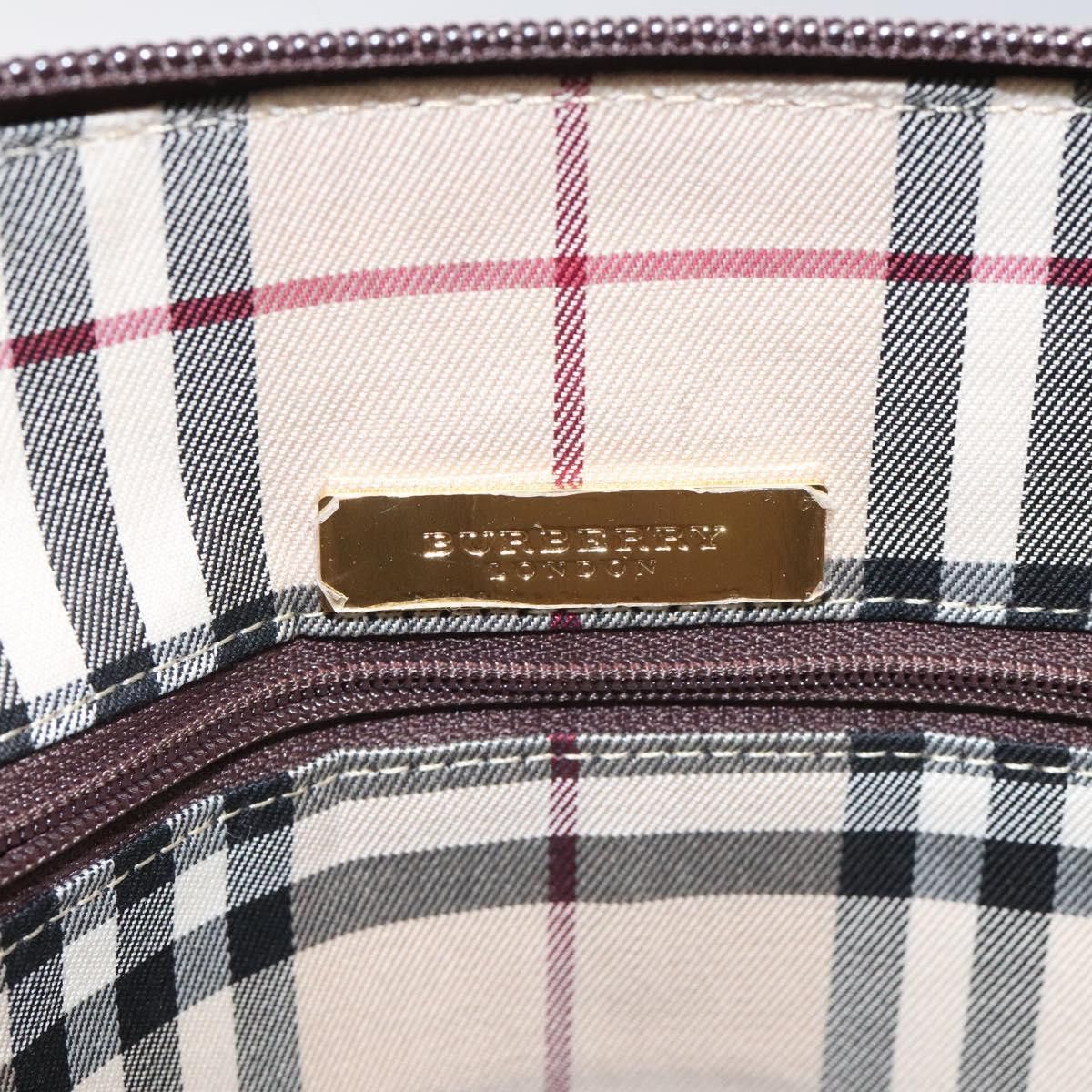Burberry Brown Leather Handbag (Pre-Owned) Size ONE SIZE - 11 Thumbnail