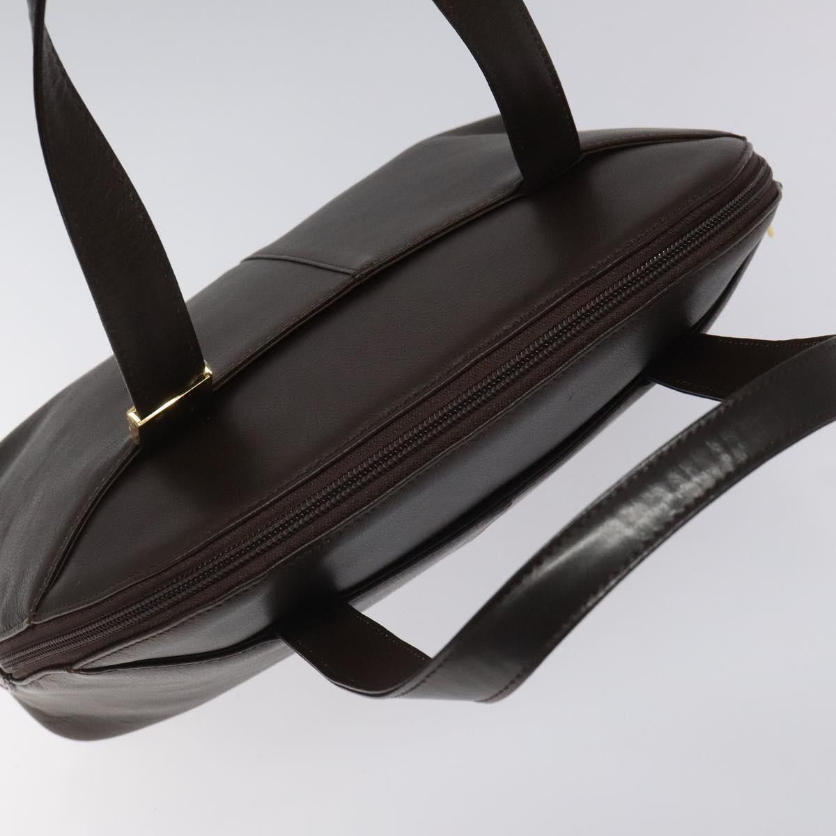 Burberry Brown Leather Handbag (Pre-Owned) Size ONE SIZE - 14 Thumbnail