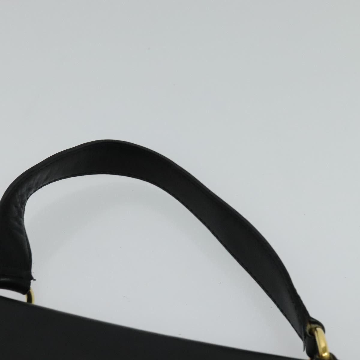 Burberry Black Leather Handbag (Pre-Owned) Size ONE SIZE - 17 Thumbnail